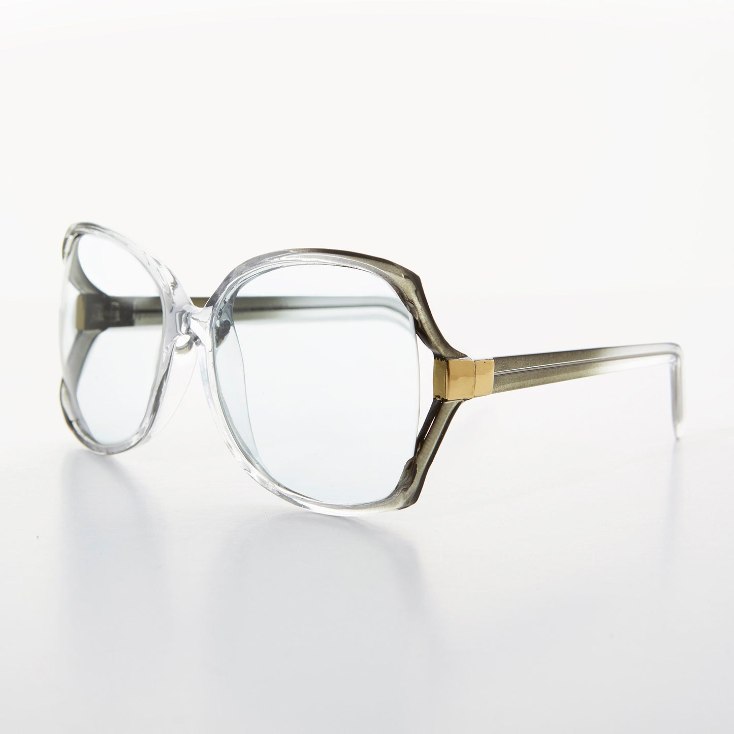 Square Gray Boho Women's Reading Glasses - Paz