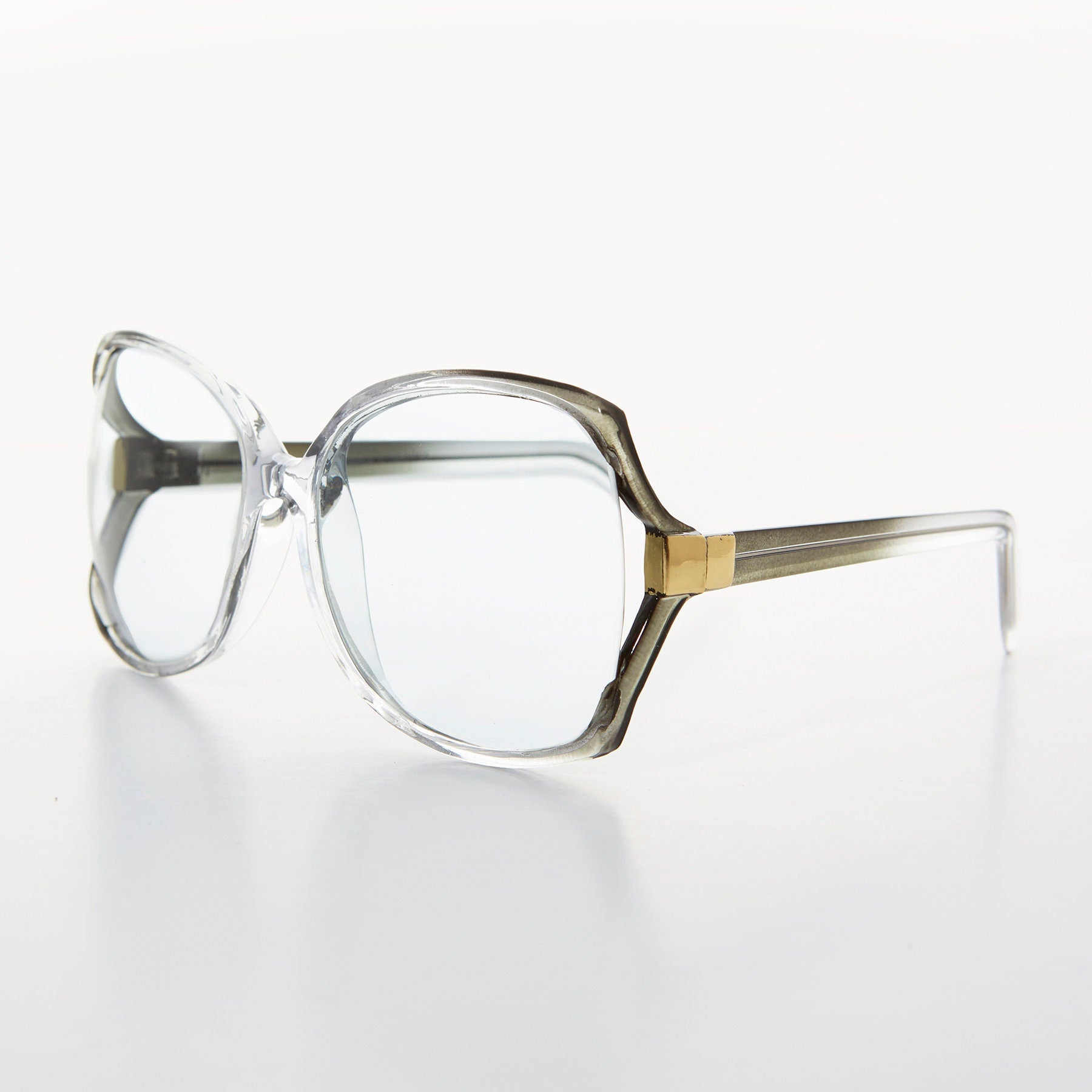 Square Gray Boho Women's Reading Glasses - Paz