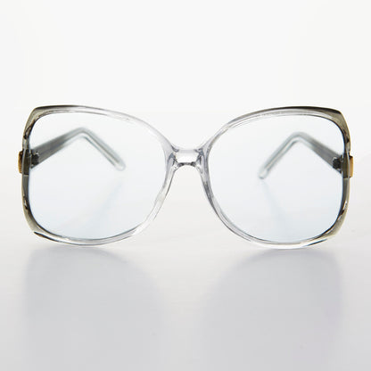 Square Gray Boho Women's Reading Glasses - Paz