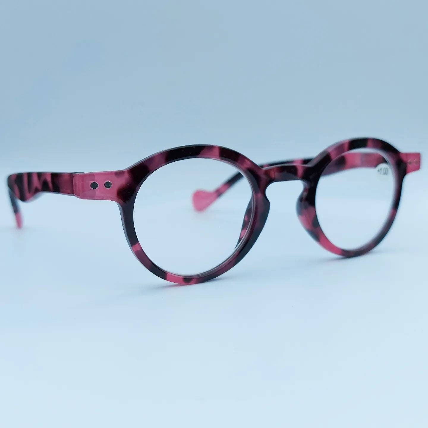 Reading Glasses, Tortoise Shiny Pink Frame