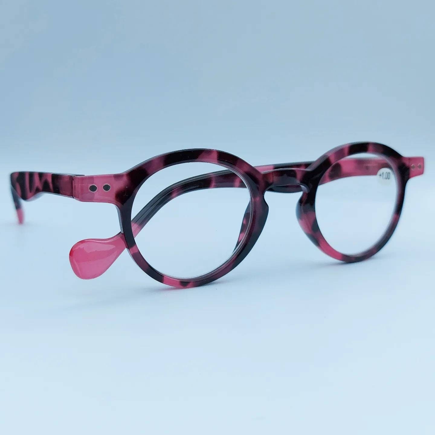 Reading Glasses, Tortoise Shiny Pink Frame