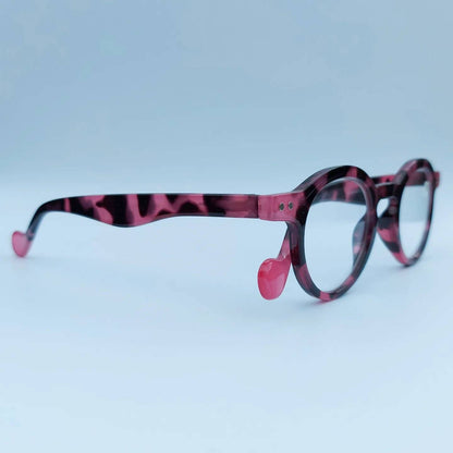 Reading Glasses, Tortoise Shiny Pink Frame