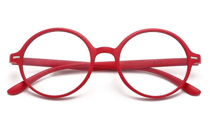 Round Reading Glasses - Brown