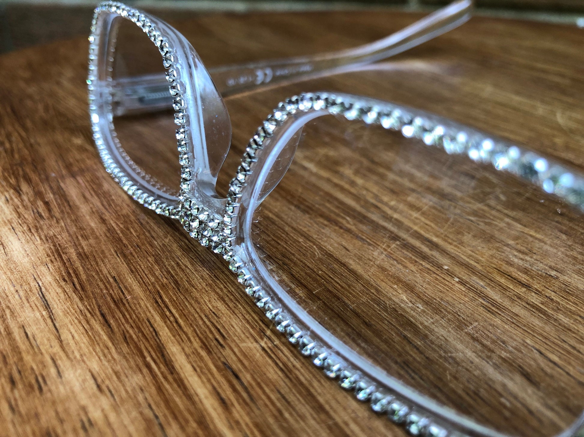 Rhinestone Reading Glasses: Crystal Embellished Readers