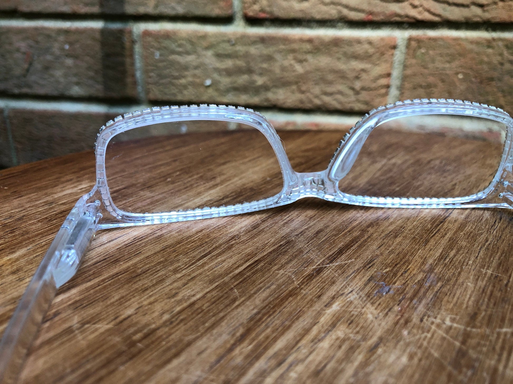 Rhinestone Reading Glasses: Crystal Embellished Readers
