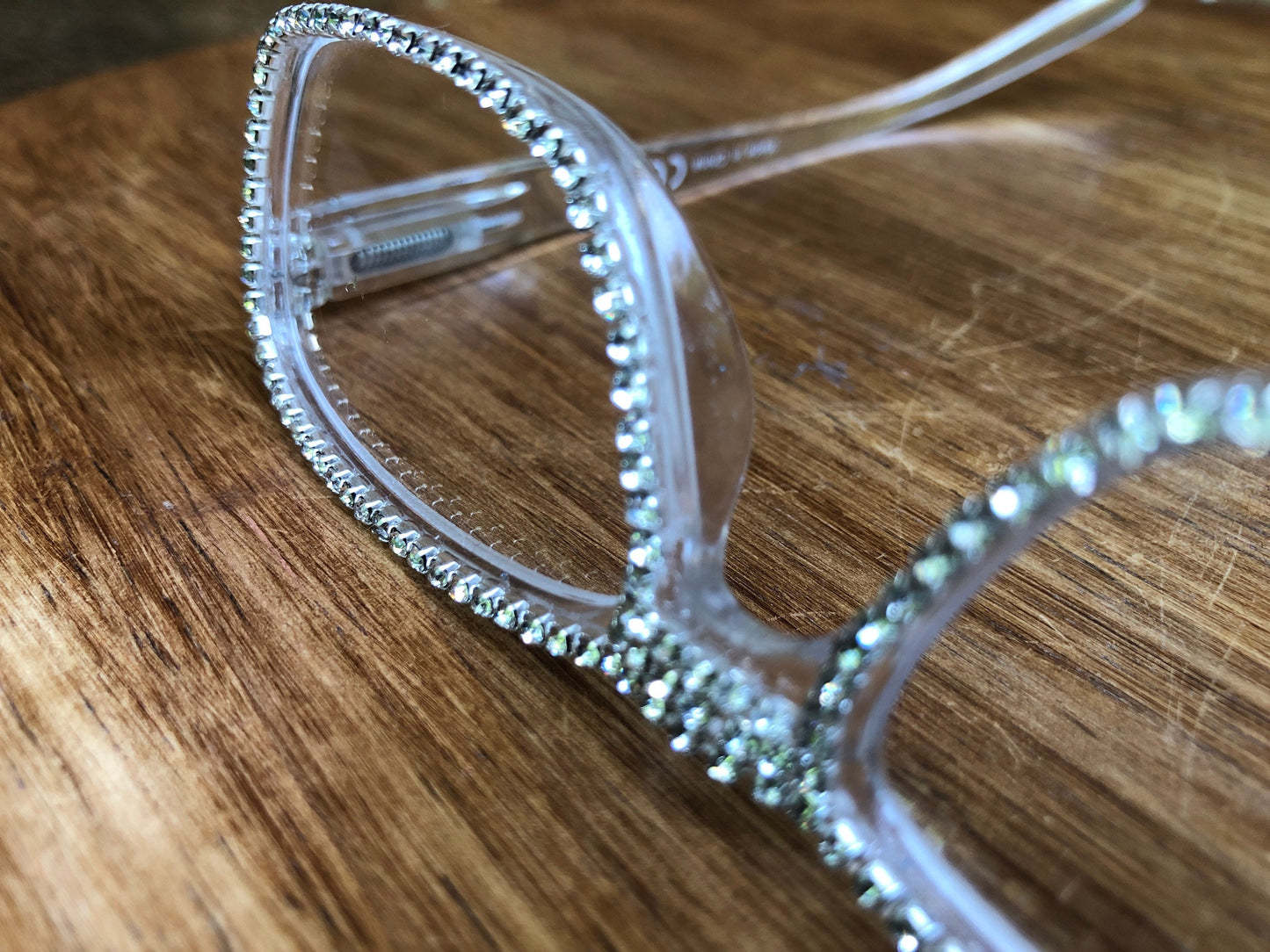 Rhinestone Reading Glasses: Crystal Embellished Readers